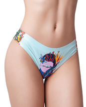 Mememe Botanic Panic Lips Printed Thong Sm - £13.12 GBP