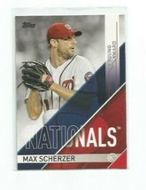 Max Scherzer (Washington Nationals) 2017 Topps Cy Young Award Insert #CYA-2 - £3.90 GBP