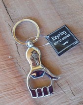 Ganz Thumbs Up Bottle Opener Key Chain Silver NWT Tag - $7.76