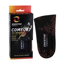 Enertor 3/4 Comfort Comfort Insole, Orange,Medium  - £28.38 GBP