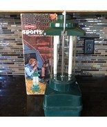 Vintage Green Ray-O-Vac Sportsman 360 Fluorescent Camping Lantern Lamp - $51.43 CAD