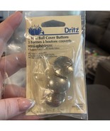 Dritz 3 Half-Ball Cover Buttons Size 45 1-1/8&quot; New in Package - $94.64 MXN
