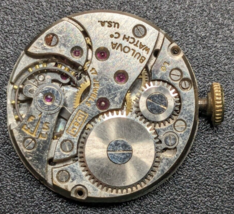 Vintage Bulova 21 Jewel Men&#39;s Mechanical Wristwatch Movement 10BM for Re... - $35.63