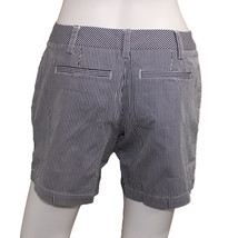 Lands&#39; End Women, Size 2 Petite, Bedford Shorts, Classic Navy Stripe - $17.99