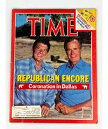 TIME MAGAZINE Reagan &amp; Bush Republican Coronation in Dallas, August 27, ... - £7.65 GBP