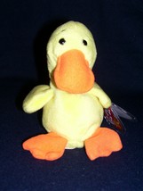 98 Ty Orig Beanie Baby Quakers The Duck 5th Gen Ht 6th Gen Tt Mwmt - £6.96 GBP