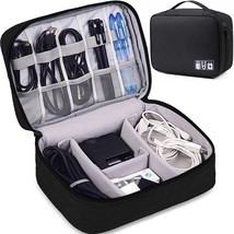 Electronic Accessories Case Bag, Universal Electronic Accessories Organizer Powe - £20.03 GBP