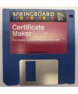 Springboard Certificate Maker for Macintosh 512KE, Plus, SE, II - Tested... - $13.05