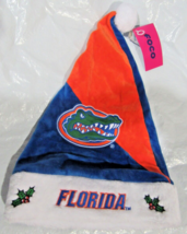 NCAA Florida Gators Season Spirit Blue &amp; Orange Basic Santa Hat FOCO - $25.99