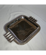Chrome over Brass  Plated Serving Tray