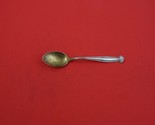 H 871 by Gorham Sterling Silver Demitasse Spoon gold wash 4&quot; - £39.38 GBP