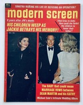 VTG Modern Screen Magazine December 1971 Vol 65 #12 Jackie Onassis No Label - £14.87 GBP