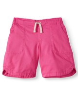 Wonder Nation Girls Pull On Bermuda Shorts Small (6-6X) Bubblegum Pink - £8.45 GBP