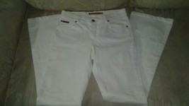 Guess ? White Stretch Denim Women Jeans 27 Est 1981 Cotton Spandex Pants  - £23.38 GBP