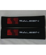 2 pieces (1 PAIR) Saleen Embroidery Seat Belt Cover Shoulder Pads (Black... - €15,46 EUR