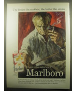 1959 Marlboro Cigarettes Ad - The better the makin&#39;s - £11.79 GBP