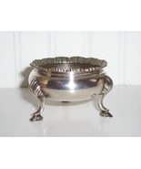 John Round &amp; Sons EP Footed Master Salt Cellar1847-1874 - £22.61 GBP