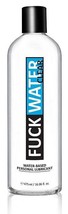 Fuck water clear water based lubricant 16 oz - $1,292.51 MXN