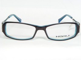 Koali 6654K GA190 Brown /TEAL Eyeglasses Glasses Plastic Frame 52-15-135mm - £75.35 GBP
