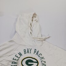 Green Bay Packers Touch by Alyssa Milano Vintage Women M White Hoodie Sweatshirt image 11