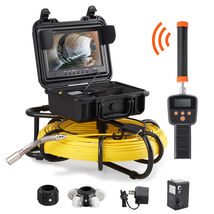 VEVOR Sewer Camera, 512Hz Locator, 300 ft, 9 inch Drain Camera with 12 L... - $781.90