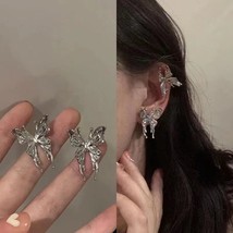 Iquid butterfly stud earring for woman 2021 cool metal butterfly earrings y2k aesthetic thumb200