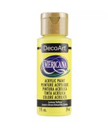 DecoArt, Lemon Yellow, Americana Acrylic Paint, 2 oz. - $84.89 MXN