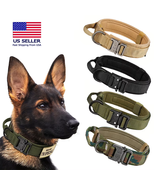 Tactical Dog Collar and Leash Set – Adjustable Nylon Control Handle for ... - $34.27 CAD+