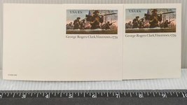 George Rogers Clark Vincennes 1779 10c Cartes Postales Inutilisé USA Courrier - $24.73