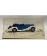 Solido Age D&#39;or Delayhaye Cabriolet 4078 blue white boxed vintage - $14.21