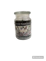 Retired Yankee Candle Eucalyptus 22oz Black White Band New Rare - £54.94 GBP