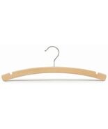 14" Natural Wood Top Hanger (pack of 50) - $63.34