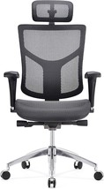 Gm Seating Ergonomic Mesh Office Chair Dreem Ii Mesh Series, Black, Headrest - £297.06 GBP