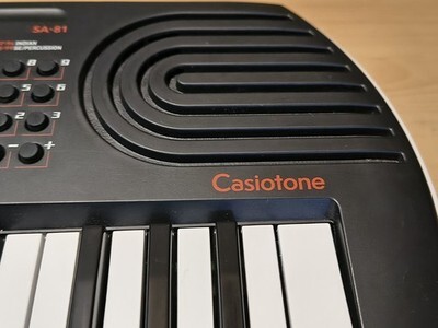 Casio SA-81 44-Key Mini Portable Keyboard Black Excellent Condition  Item image 5