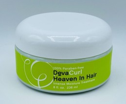 Deva Curl Heaven In Hair Intense Moisture Treatment 8oz No Box Free Shipping NOS - £17.57 GBP