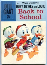 Huey Dewey &amp; Louie Back To School #22 1959- Dell Giant VG+ - £34.18 GBP