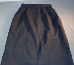 Dla Usn U.S. Navy Dress Uniform Authorized Black Skirt 6WP - £28.43 GBP