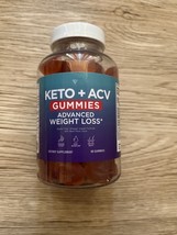 Keto  + ACV Gummies Advanced Weight Loss Gummies -2 per serving EXP 6/20... - $18.79