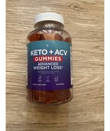 Keto  + ACV Gummies Advanced Weight Loss Gummies -2 per serving EXP 6/20... - £15.11 GBP