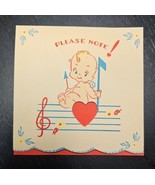 Vintage 1920-30s Kewpie Baby Cherub Valentine Card by White &amp; Wyckoff Ho... - £14.79 GBP