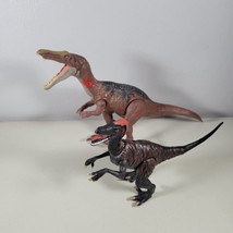 Dinosaur Toy Lot Velociraptor Poseable and Baryonyx Breakout Dinosaur - £13.23 GBP