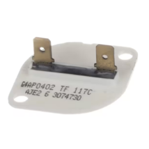 Whirlpool AJE2-6-3074730 Thermal Fuse 117C for Dryer Genuine OEM - $74.24