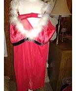 Inner Secrets Women&#39;s Size X Large Red Christmas Valentine&#39;s Babydoll Ni... - €8,25 EUR