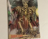 Skeleton Warriors Trading Card #16 Baron Dark - $1.97
