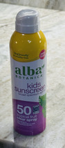 Alba Botanica Kids Clear Spray Sunscreen SPF 50 Tropical Fruit 6 Fl Oz - £14.59 GBP