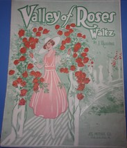 Vintage Valley Of Roses Waltz 1918 - $4.99