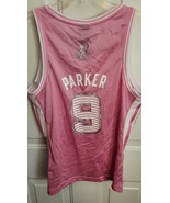 ADIDAS NBA SAN ANTONIO SPURS TONY PARKER JERSEY WOMEN'S XL - $14.84