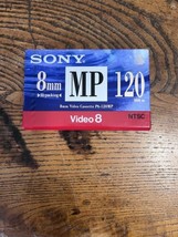 NEW Sealed SONY Hi8 Metal-P 8mm Video Cassette P6-120MP - $12.19