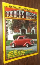 Summer 1985 RODDER&#39;S DIGEST, hot rod, Nats North, Merc-Deuce Reunion, Bo... - £7.41 GBP