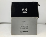 2000 Mazda MPV Owners Manual Handbook with Case OEM H04B16009 - $35.99